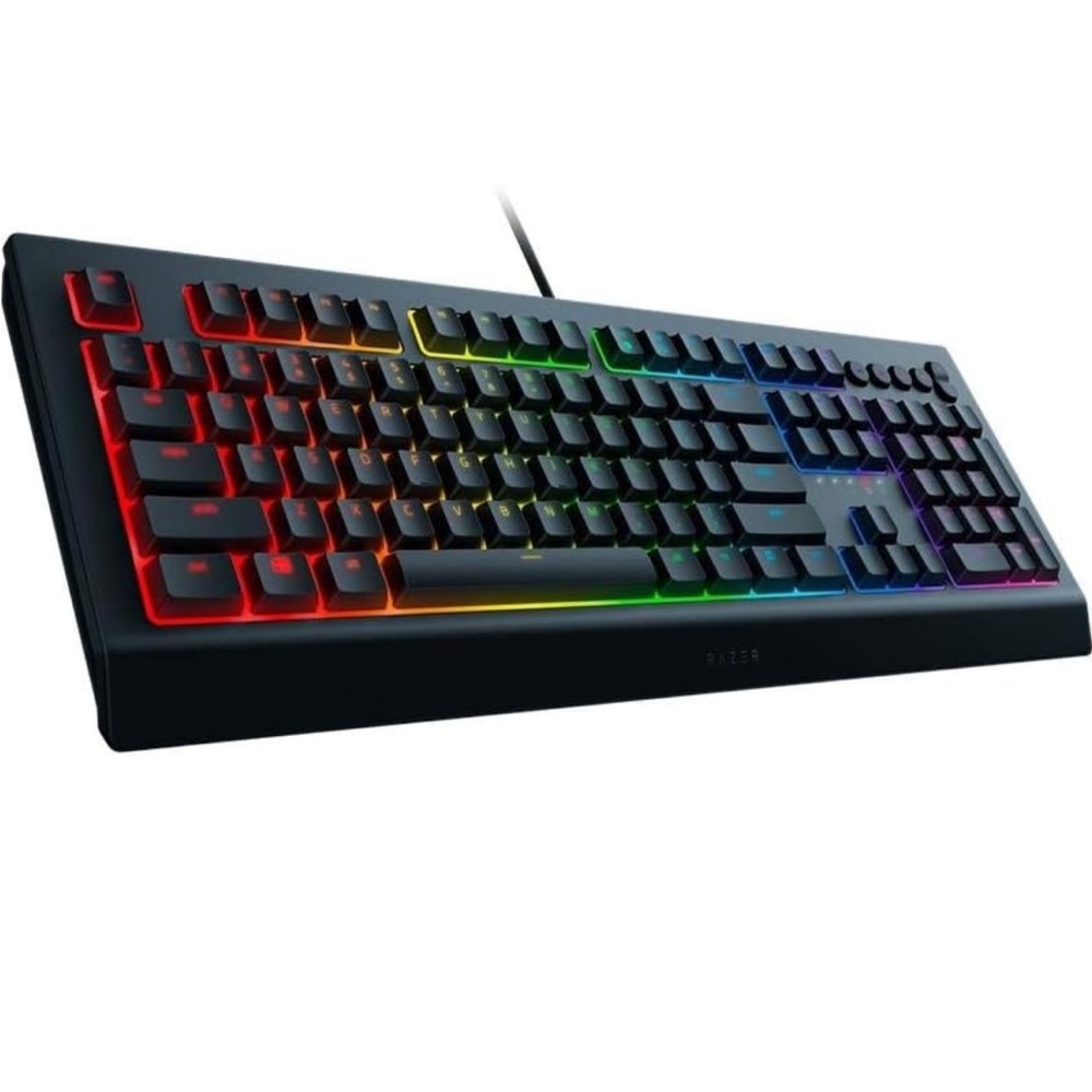 Razer Light-up Black Wired Keyboard